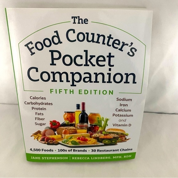 The Food Counter’s Pocket Companion, Fifth Edition: Calories, Carbohydrates, - Picture 1 of 4